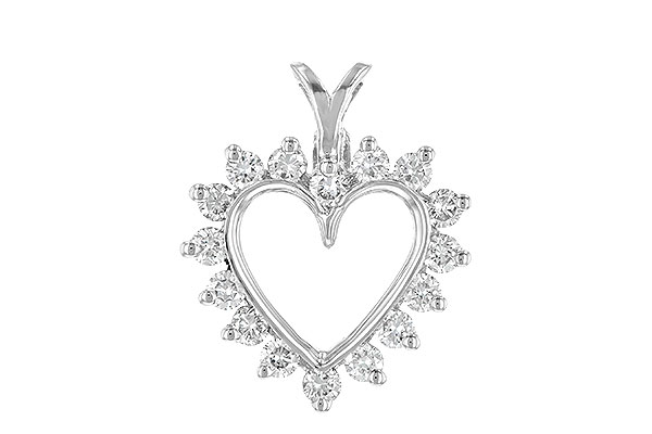 M051-94360: HEART PENDANT .45 TW