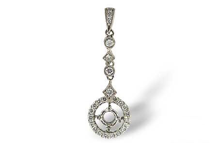 M051-95197: SEMI PENDANT .27 TW