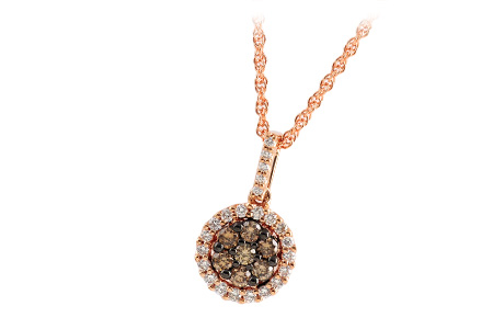 M231-98851: NECK .29 BROWN DIA .51 TW