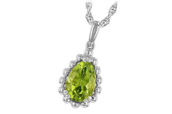 M234-67988: NECKLACE 1.30 CT PERIDOT
