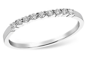 M234-68906: LDS WED RG .12 TW (9 STONES)