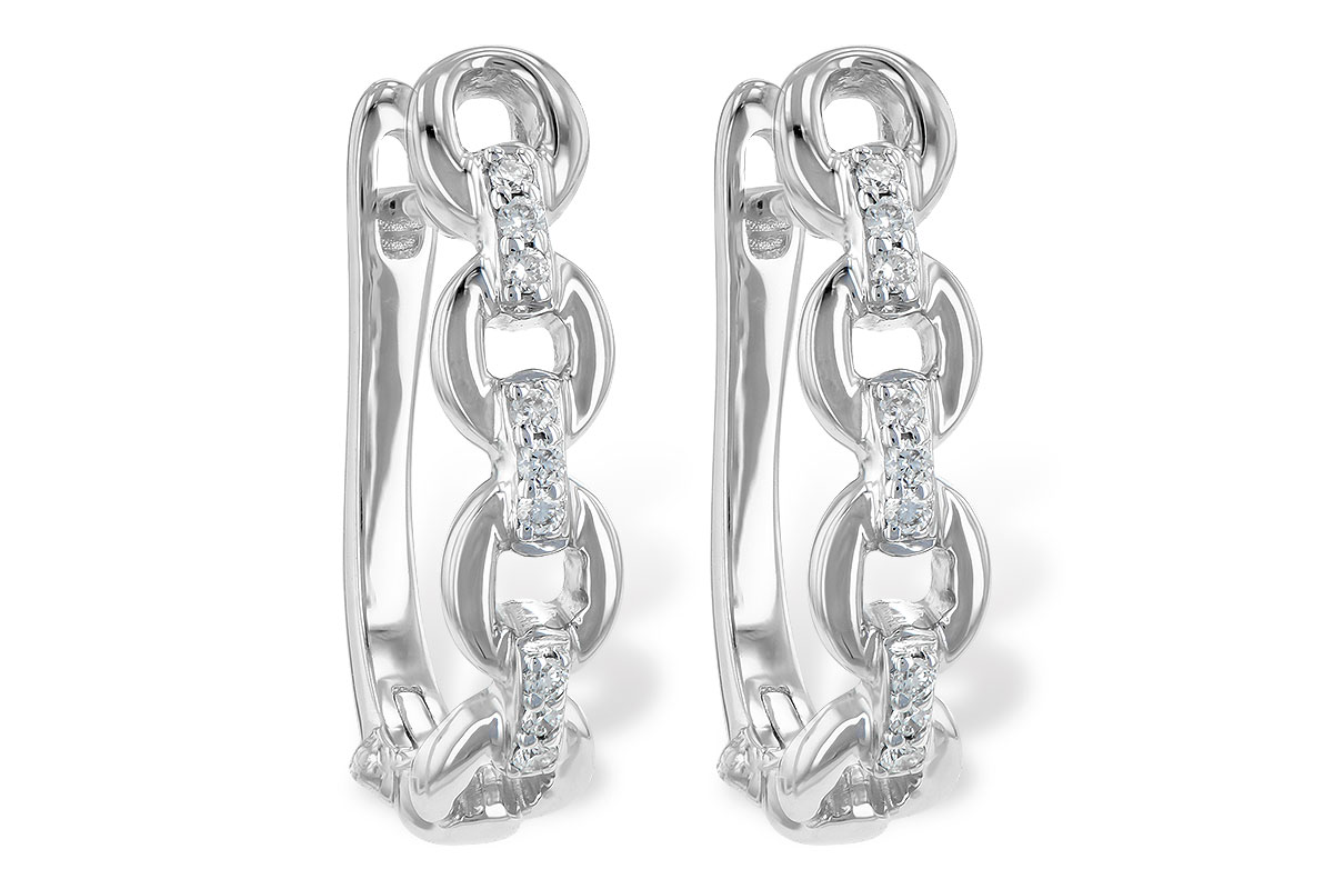 M235-57088: EARRINGS .07 TW