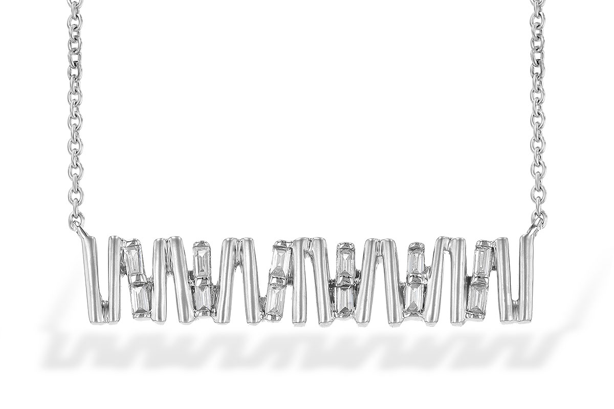 M235-59751: NECK .15 TW BAGUETTE DIAS