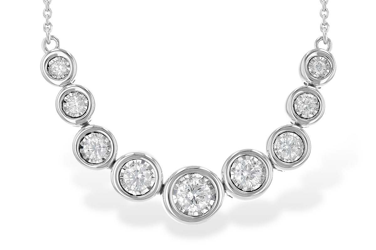 M235-61588: NECKLACE .50 TW