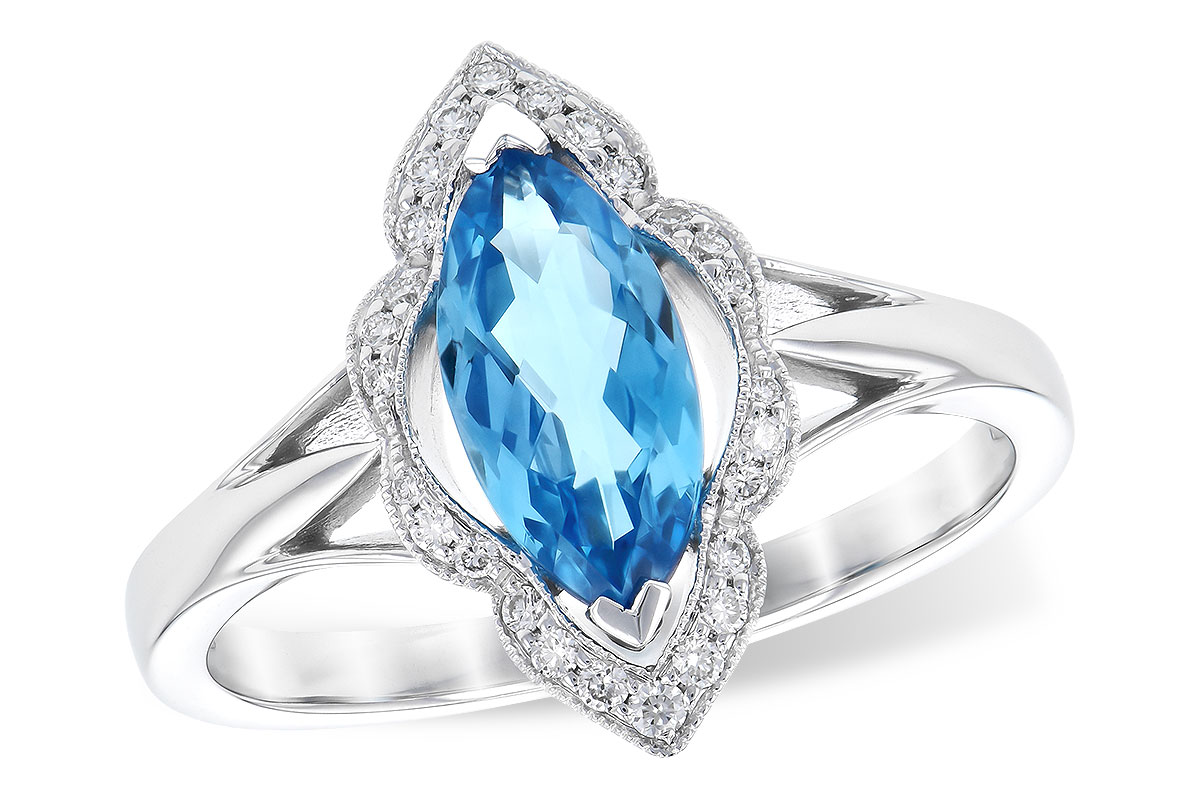 M318-34351: LDS RG 1.26 BLUE TOPAZ 1.37 TGW