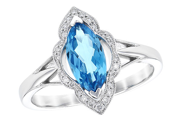 M318-34351: LDS RG 1.26 BLUE TOPAZ 1.37 TGW
