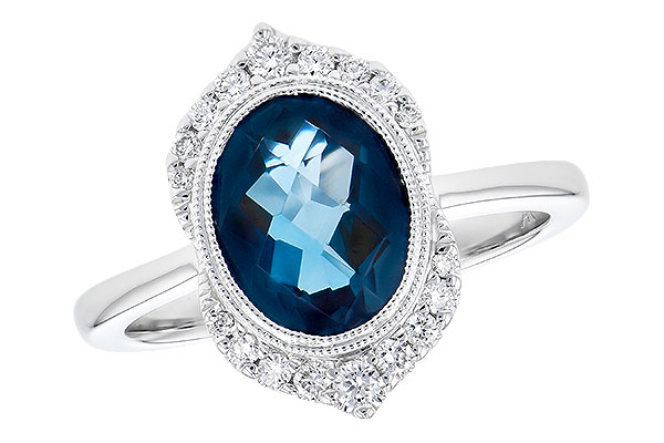 M318-35242: LDS RG 1.86 LONDON BLUE TOPAZ 2.00 TGW
