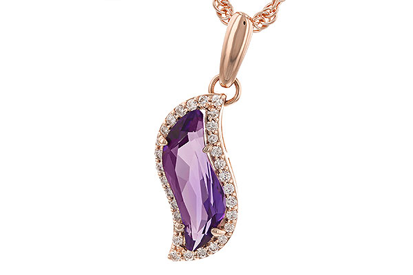 M319-22515: NECK 1.34 TW AMETHYST 1.48 TGW
