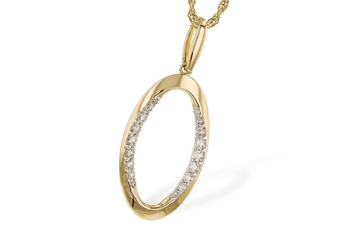 M319-23415: NECKLACE .32 TW