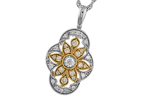 M319-25260: NECKLACE .33 TW