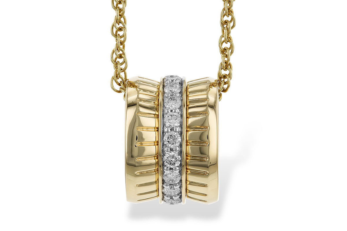 M319-26133: NECKLACE .24 TW