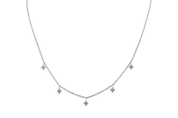 M319-26142: NECKLACE .19 TW (18")