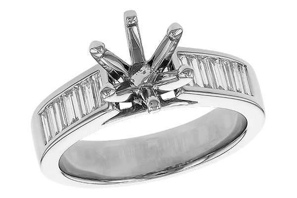M320-09788: LDS SEMI DIA RG .50 TW BAGUETTES