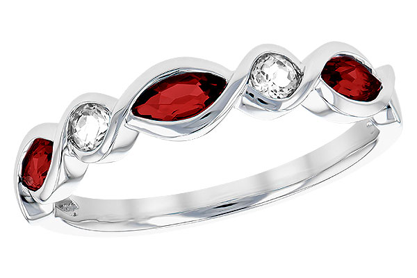 M320-10679: LDS RG .52 TW GARNET .64 TGW