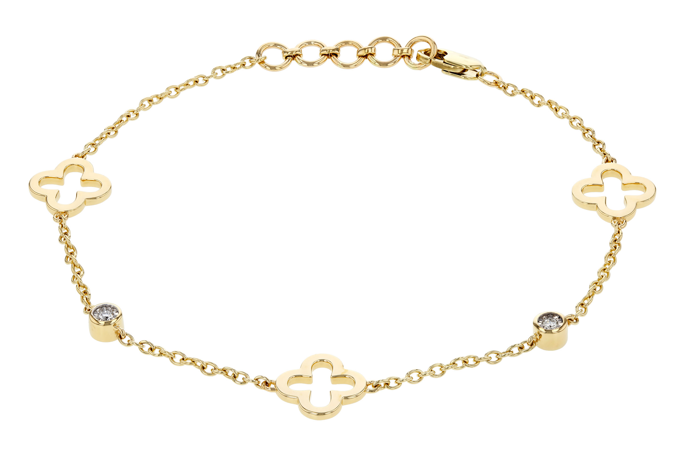 M321-01597: BRACELET .06 TW (7.25")