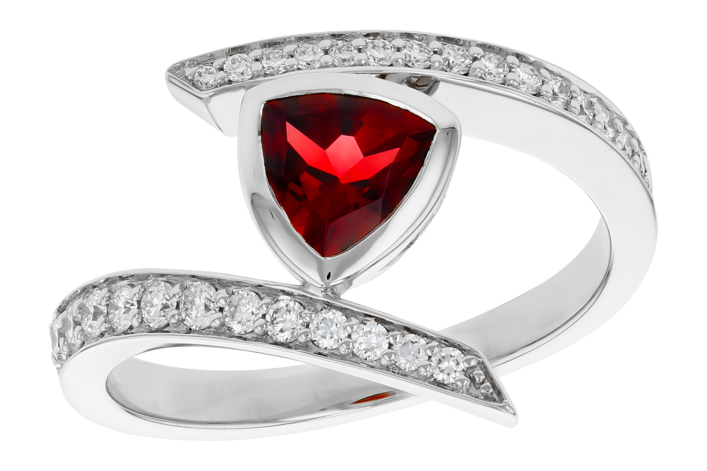 M321-03415: LDS RG .84 GARNET 1.08 TGW (6MM GAR)