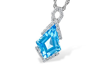 C318-29734: NECK 2.40 BLUE TOPAZ 2.53 TGW