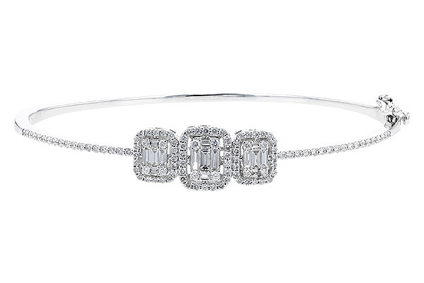 E319-19806: BANGLE .24 BAG 1.00 TW