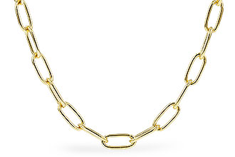 E319-24343: PAPERCLIP SM (2.40MM, 14KT, 24IN, LOBSTER CLASP)