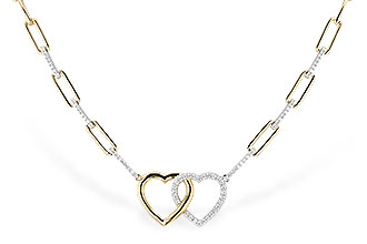 K319-22461: NECKLACE .52 TW