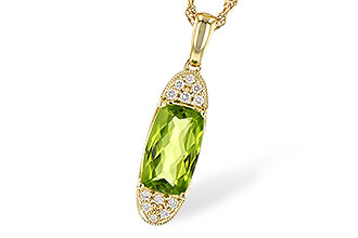 L318-35197: NECK 1.90 PERIDOT 2.00 TGW