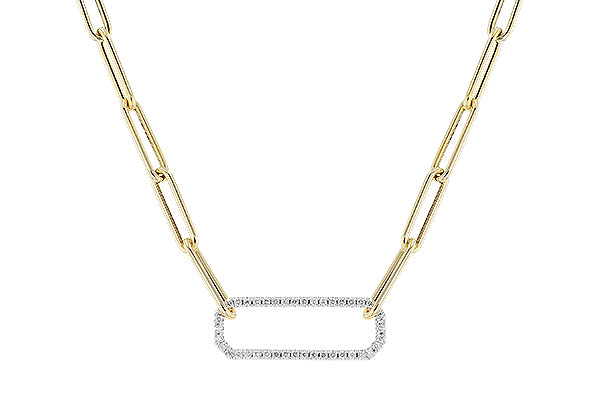 L319-18906: NECKLACE .50 TW (17 INCHES)