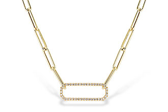L319-18906: NECKLACE .50 TW (17 INCHES)