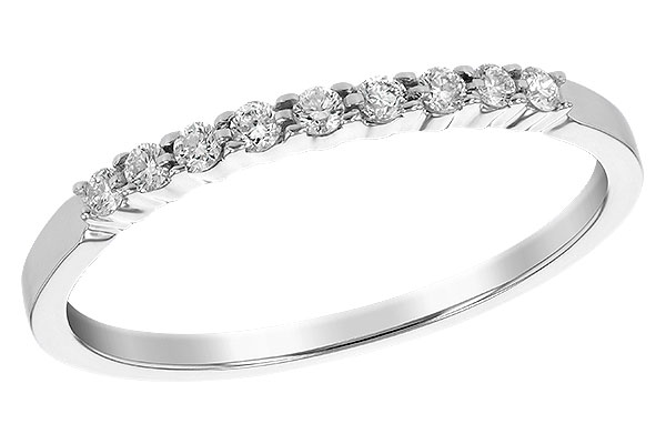 M234-68906: LDS WED RG .12 TW (9 STONES)