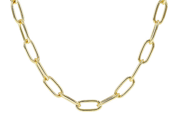 M319-24360: PAPERCLIP SM (2.40MM, 14KT, 8IN, LOBSTER CLASP)
