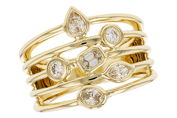 M319-26179: LDS DIA RG .50 TW FANCY CUT DIAMONDS